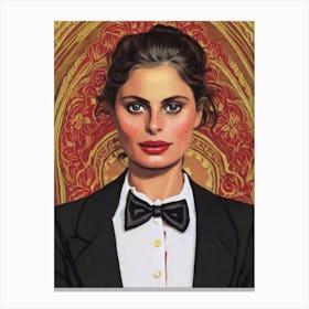 Nastassja Kinski Illustration Movies Canvas Print