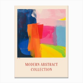 Modern Abstract Collection Poster 32 Canvas Print