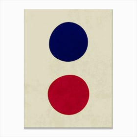 Abstract Minimalist Circle Composition Toile