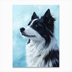 Border Collie 1 Canvas Print