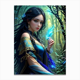 Fairy Hd Wallpaper Canvas Print