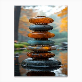 Zen Stones 2 Canvas Print