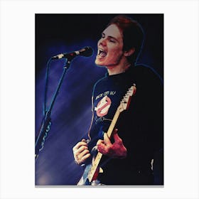 Superstars Billy Corgan Live Canvas Print