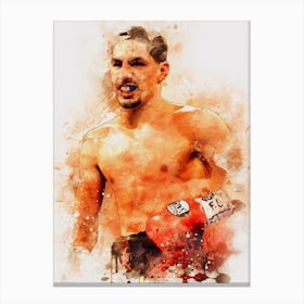 Danny Garcia Boxing Canvas Print