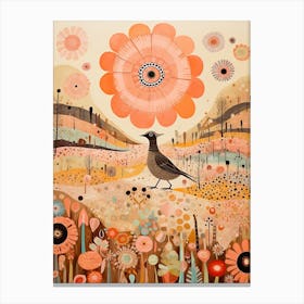 Kiwi 1 Detailed Bird Painting Canvas Print