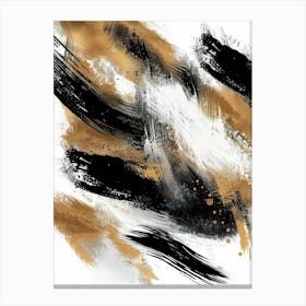 Abstract Brushstrokes Canvas Print 19 Canvas Print