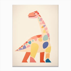 Nursery Dinosaur Art Ouranosaurus 3 Canvas Print