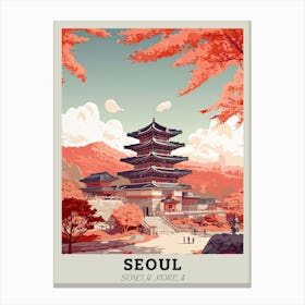 Seoul South Korea Canvas Print