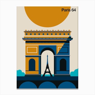 Paris 64 Canvas Print