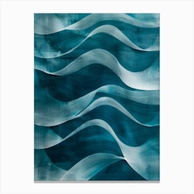 Blue Wave 1 Canvas Print