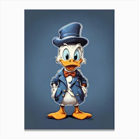 Donald Duck 3 Canvas Print