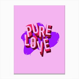 Pure Love Canvas Print