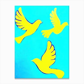 Doves 1 Canvas Print