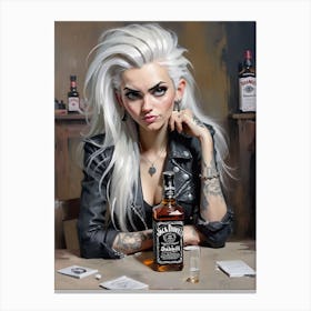 Punk Daniels Canvas Print