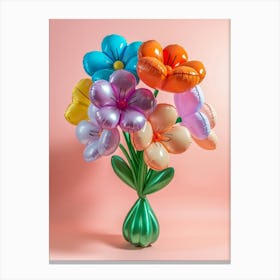 Dreamy Inflatable Flowers Statice 1 Canvas Print