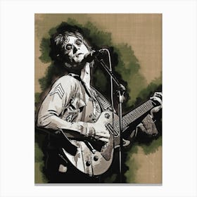 Smudge John Lennon Canvas Print