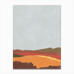 Abstract Landscape Painting No.2 1 Canvas Print
