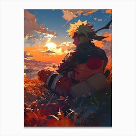 Naruto Sunset Canvas Print