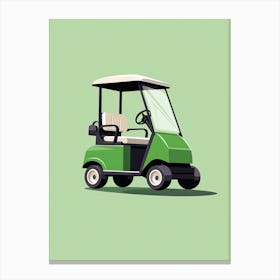 Golf Cart 2 Canvas Print