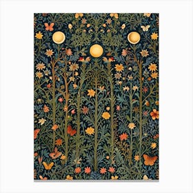 William Morris Flora And Fauna 18 Canvas Print