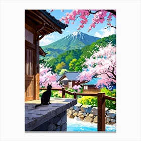 Asian Landscape 8 Canvas Print