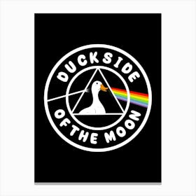 Duckside Of The Moon Canvas Print