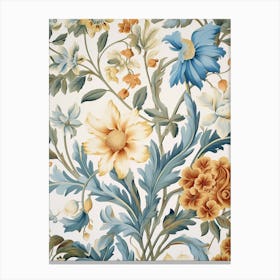 Floral Wallpaper 22 Canvas Print