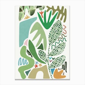 Palm Garden Canvas Print