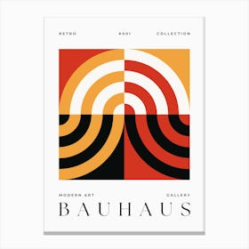 Modern Gallery Bauhaus 7 Canvas Print