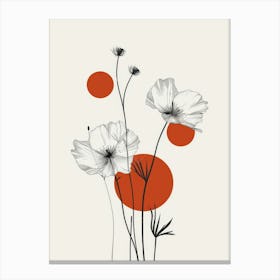 Poppies 76 Canvas Print