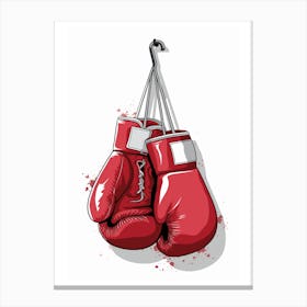 Boxing Gloves Canvas Print