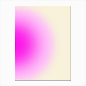 Pink Blob Canvas Print