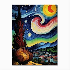 Starry Night 11 Canvas Print