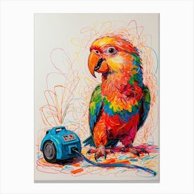 'Parrot' 1 Canvas Print