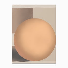 Sphere and Cylinder Canvas Print