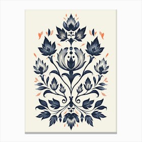 Floral Pattern 30 Canvas Print