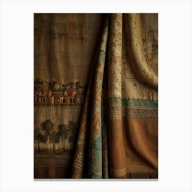 Shawl Painting Canvas Print