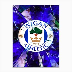 Wigan Athletic Canvas Print