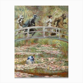 Monet Wars Canvas Print