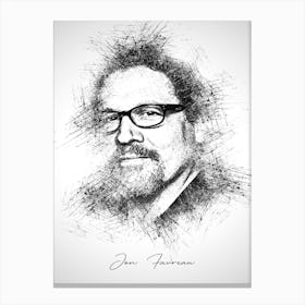 Jon Favreau Canvas Print