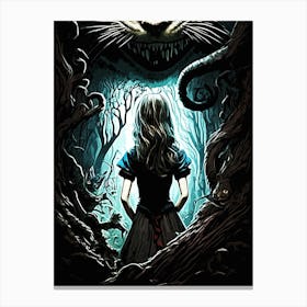 Alice In Wonderland movie 1 Canvas Print