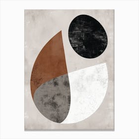 Stavanger Stone Park Bauhaus Minimalist Canvas Print