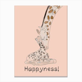 Happyness 1 Canvas Print