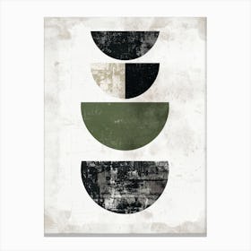 Laplace Bauhaus Mid Century Canvas Print