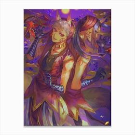 Anime 48 Canvas Print