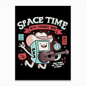 Space Time Canvas Print
