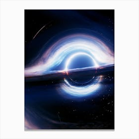 Interstellar Event Horizon Canvas Print