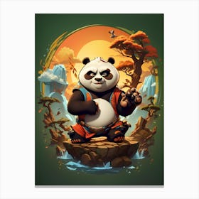 Panda Bear 1 Canvas Print