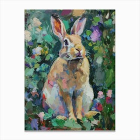 Tans Rabbit Painting 1 Canvas Print