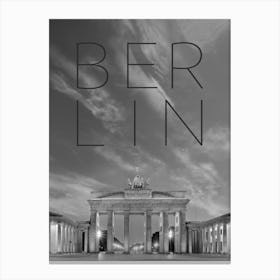 Berlin Brandenburg Gate 1 Canvas Print